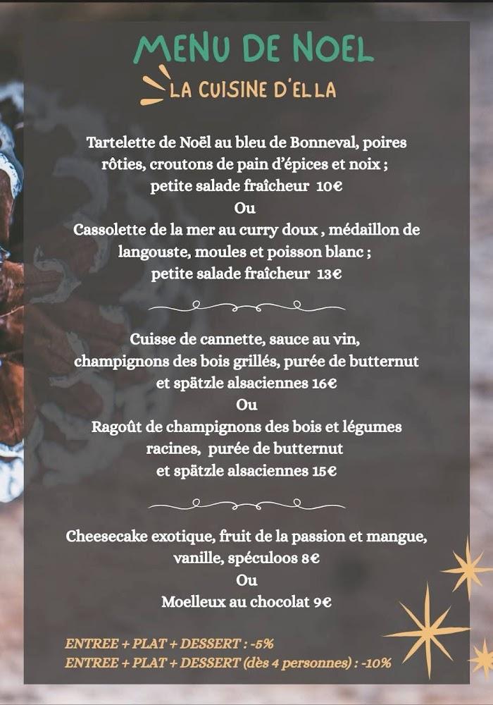 La Cuisine d'Ella - Menu Image 4